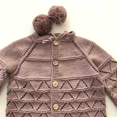 Helena Cardigan, Dusty rose