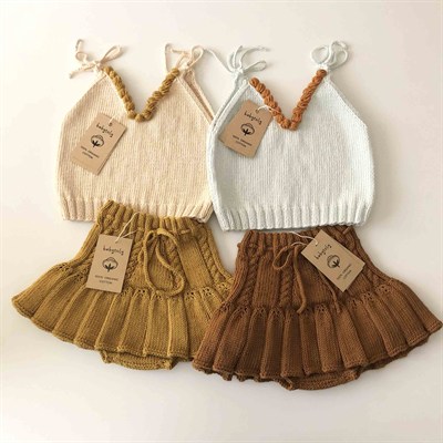 Ivy Skirt, Biscuit