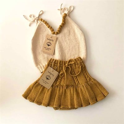 Ivy Skirt, Mustard