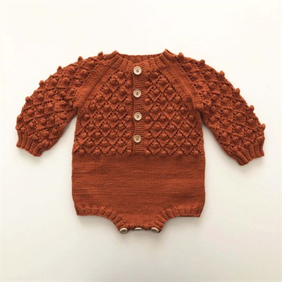 Kimbell Romper, Cinnamon