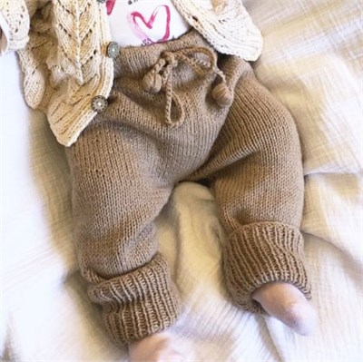 Knitted Pants, Custom Color