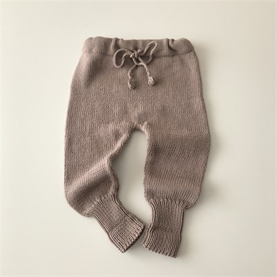 Knitted Pants, Taupe