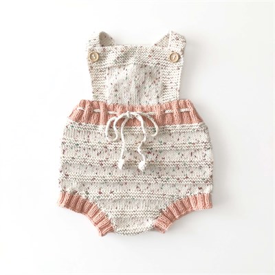 Macaron  Romper, Exclusive Confetti - Custom Color