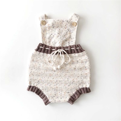 Macaron  Romper, Exclusive Confetti - Custom Color