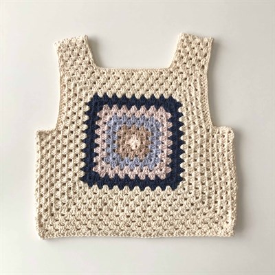 Malinda Crochet Top, Custom Color