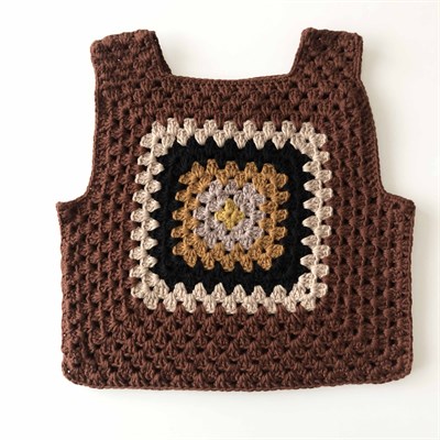 Malinda Crochet Top, Custom Color