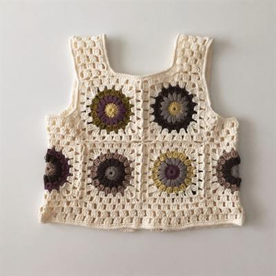 Marla Crochet Vest, Design 1