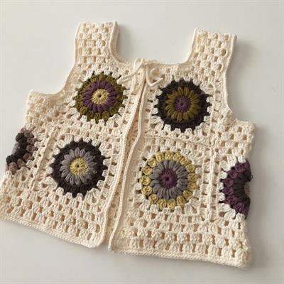 Marla Crochet Vest, Design 1