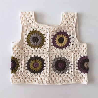 Marla Crochet Vest, Design 2