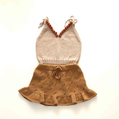 Mies Skirt, Golden brown