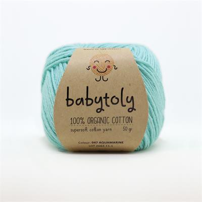 Organic Cotton Yarn - AQUAMARINE, 047