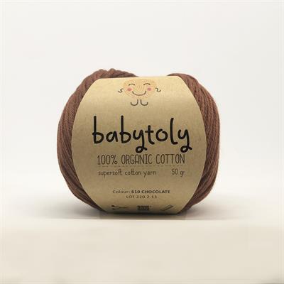 Organic Cotton Yarn - CHOCOALATE, 610