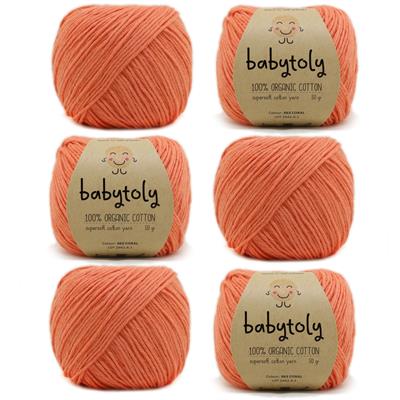 Organic Cotton Yarn - CORAL, 063