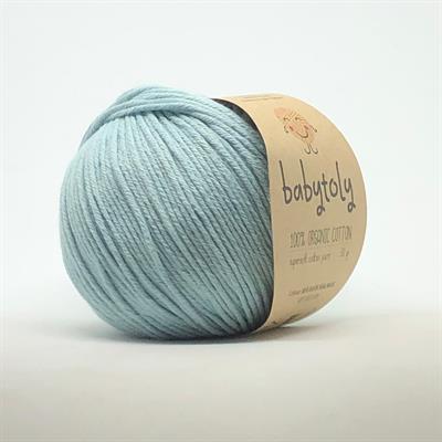 Organic Cotton Yarn - DUCK EGG BLUE, 850