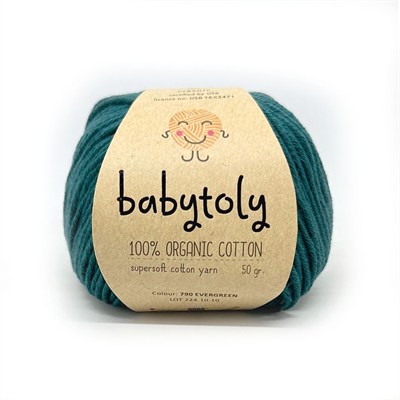 Organic Cotton Yarn  -  EVERGREEN, 790