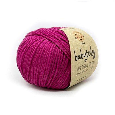 Organic Cotton Yarn - FUCHSIA, 540
