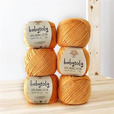 Organic Cotton Yarn - MARIGOLD, 480