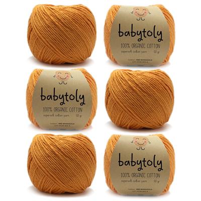 Organic Cotton Yarn - MARIGOLD, 480