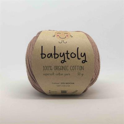 Organic Cotton Yarn - Mocha, 225