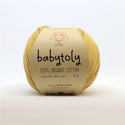 Organic Cotton Yarn - MUSTARD, 780