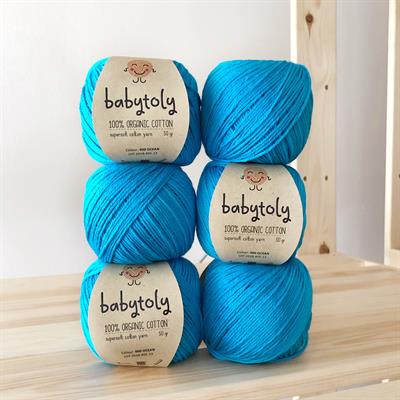 Organic Cotton Yarn - OCEAN, 900