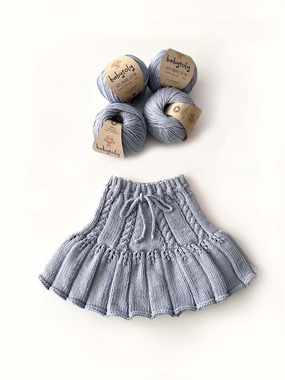 Organic Cotton Yarn - PERIWINKLE, 318