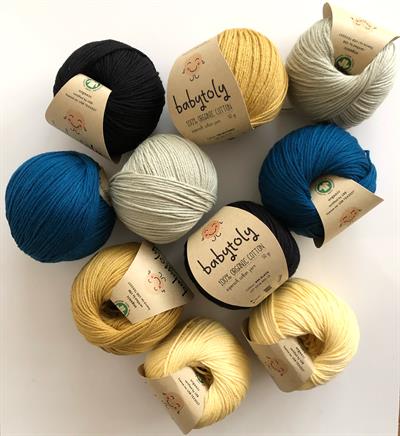 Organic Cotton Yarn - PETROL BLUE, 426