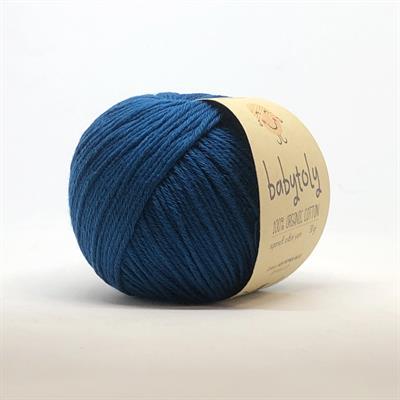Organic Cotton Yarn - PETROL BLUE, 426