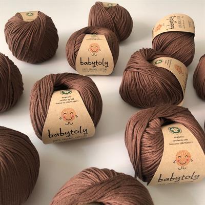 Organic Cotton Yarn - WALNUT, 826