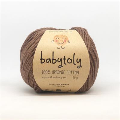 Organic Cotton Yarn - WALNUT, 826