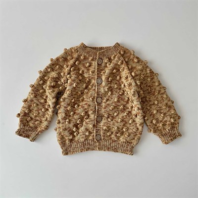Popcorn Cardigan, Exclusive confetti - Custom color