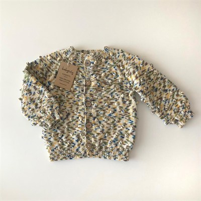 Popcorn Cardigan, Exclusive confetti - Dandelion