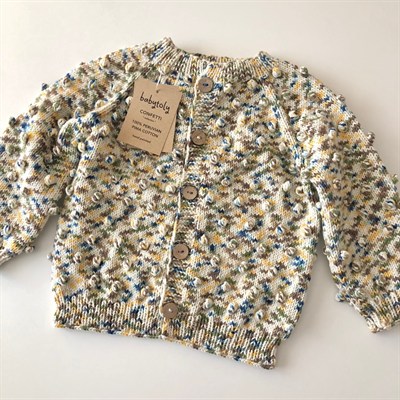 Popcorn Cardigan, Exclusive confetti - Dandelion