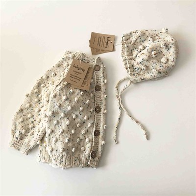 Popcorn Cardigan, Exclusive confetti - Four Seasons