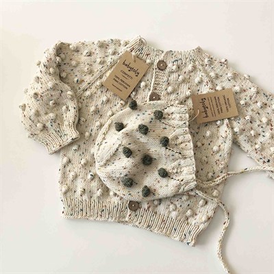 Popcorn Cardigan, Exclusive confetti - Four Seasons
