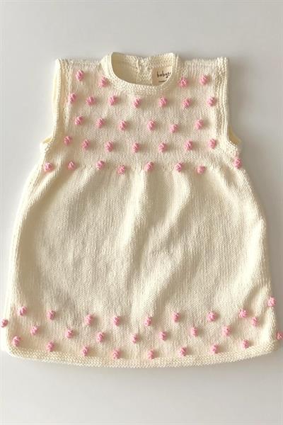 Popcorn Dress, Snow+candy pink