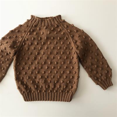 Popcorn Sweater, Camel