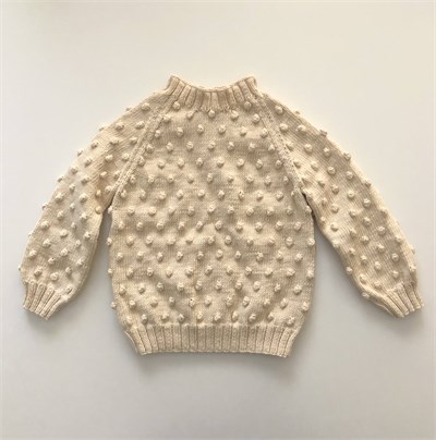 Popcorn Sweater, Natural