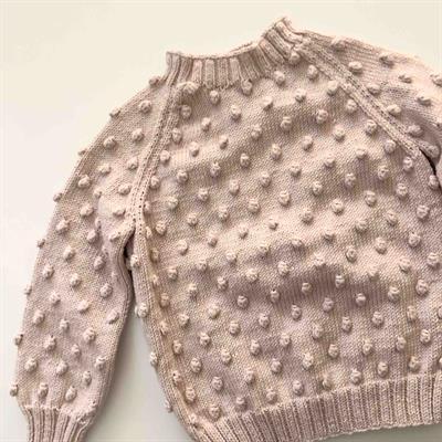 Popcorn Sweater, Powderpink