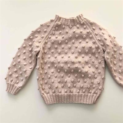 Popcorn Sweater, Powderpink