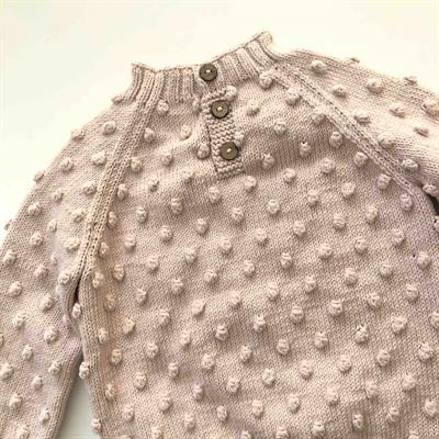 Popcorn Sweater, Powderpink