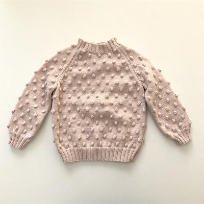 Popcorn Sweater, Powderpink