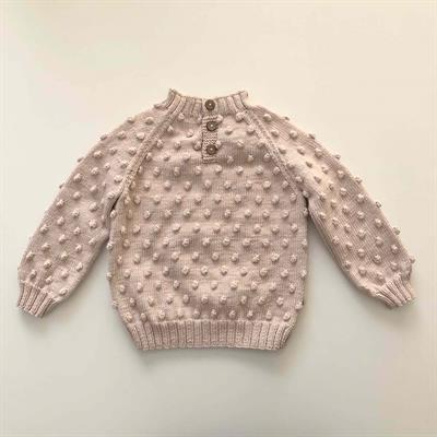 Popcorn Sweater, Powderpink