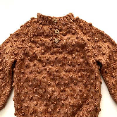 Popcorn Sweater, Terracotta