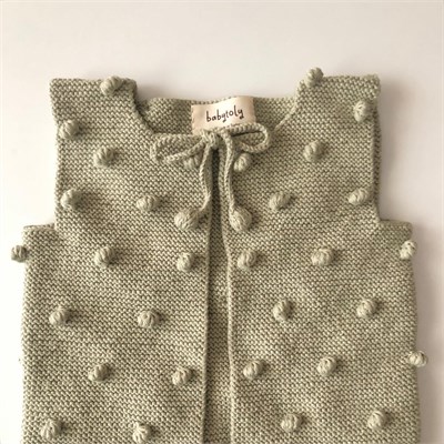 Popcorn Vest, Seaweed × Seaweed popcorns
