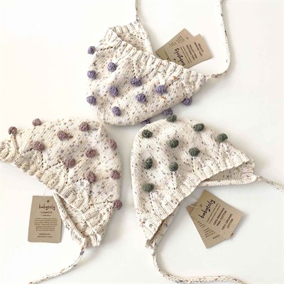 Rainbow Blossom Popcorn Bonnet, Exclusive Confetti - Custom Color