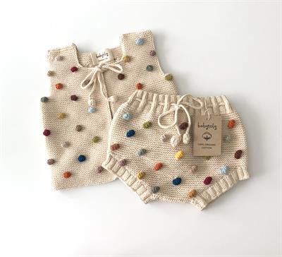 Rainbow Popcorn Bloomer, Custom Color