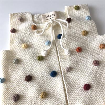 Rainbow Popcorn Vest, Snow