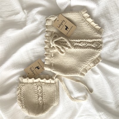 Rococo Bloomer, 100% Baby Alpaca - Natural