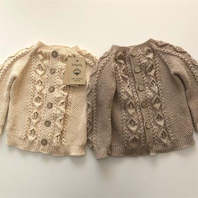 Rococo Cardigan, Beige